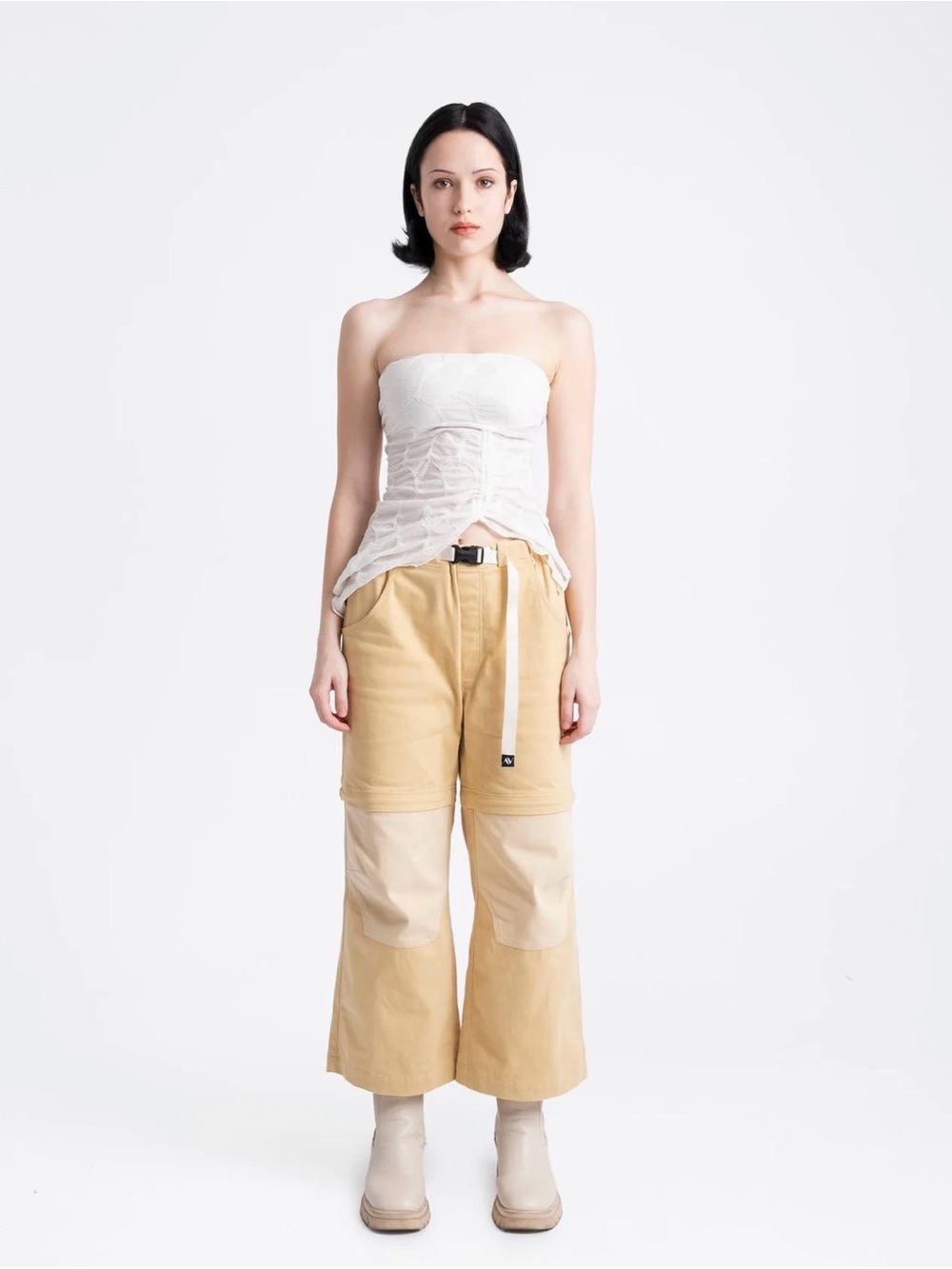 NWT Atas Awan Boundless Convertible Pants 1.0 - Limestone size small womens